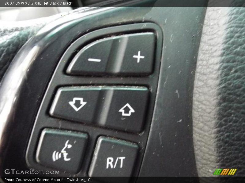 Jet Black / Black 2007 BMW X3 3.0si