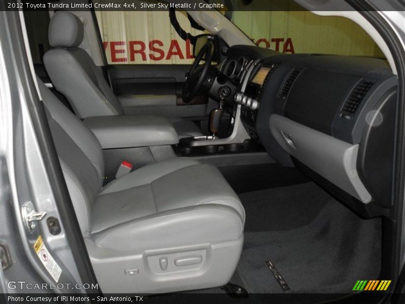 Silver Sky Metallic / Graphite 2012 Toyota Tundra Limited CrewMax 4x4