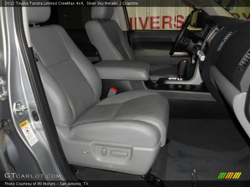 Silver Sky Metallic / Graphite 2012 Toyota Tundra Limited CrewMax 4x4