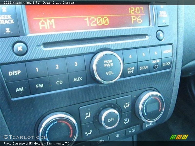 Ocean Gray / Charcoal 2012 Nissan Altima 2.5 S
