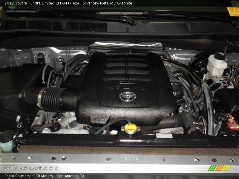 Silver Sky Metallic / Graphite 2012 Toyota Tundra Limited CrewMax 4x4