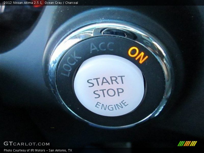 Ocean Gray / Charcoal 2012 Nissan Altima 2.5 S