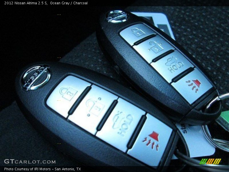 Ocean Gray / Charcoal 2012 Nissan Altima 2.5 S