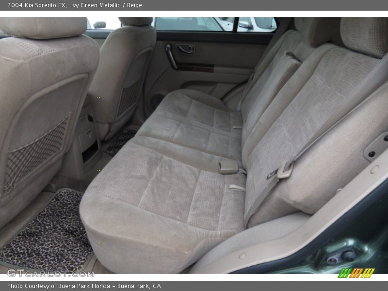 Ivy Green Metallic / Beige 2004 Kia Sorento EX