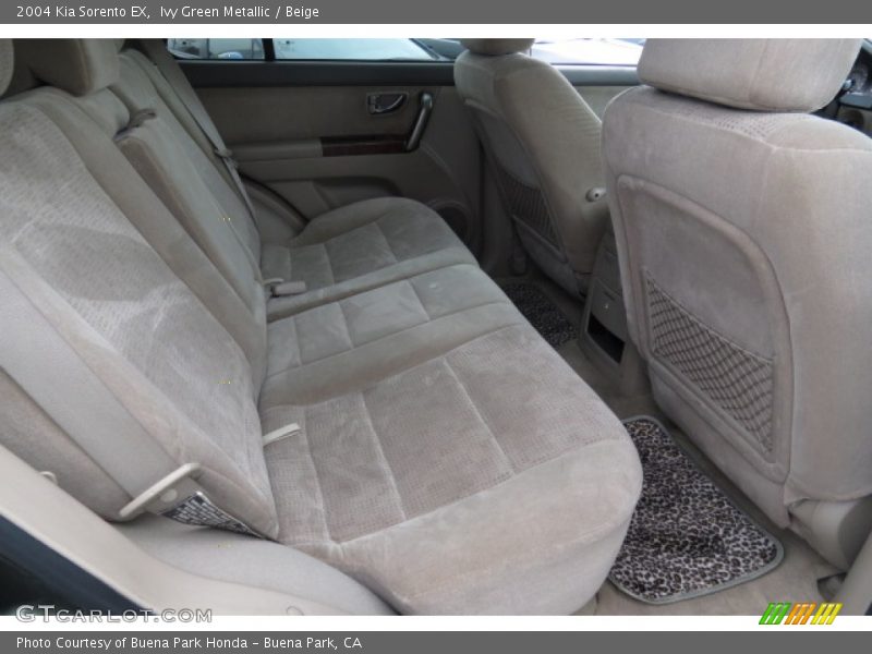 Ivy Green Metallic / Beige 2004 Kia Sorento EX