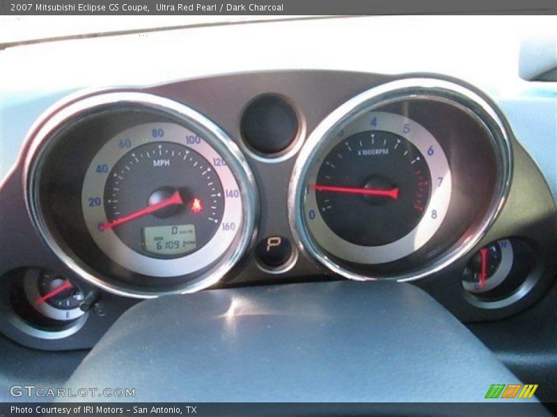 Ultra Red Pearl / Dark Charcoal 2007 Mitsubishi Eclipse GS Coupe