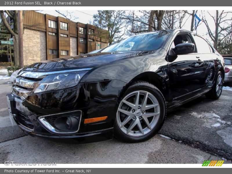 Black / Charcoal Black 2012 Ford Fusion SEL