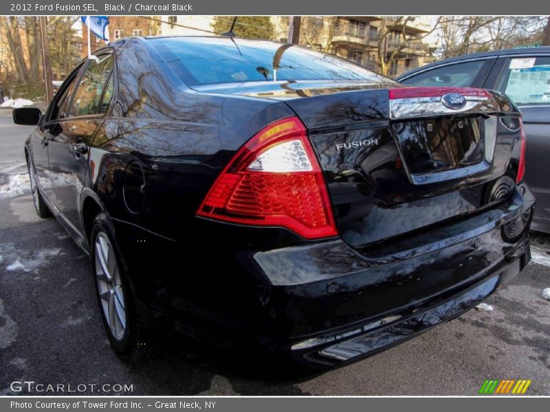 Black / Charcoal Black 2012 Ford Fusion SEL