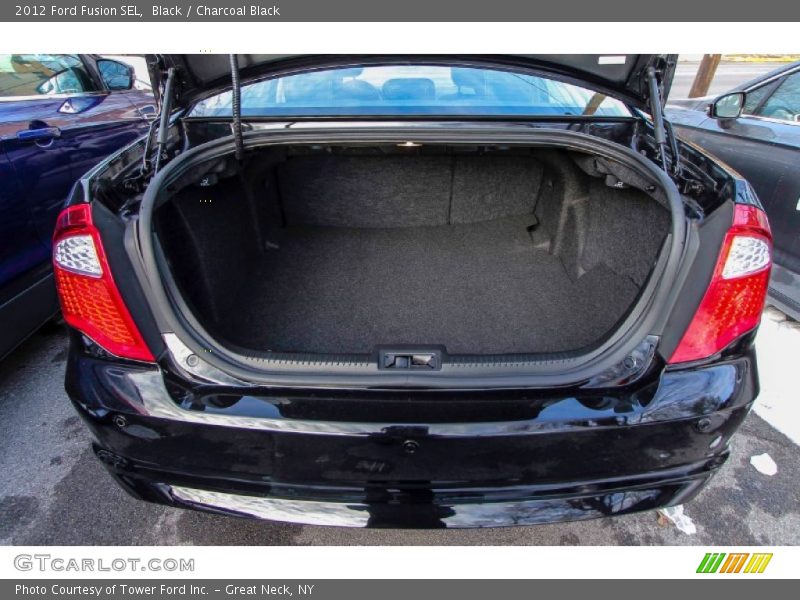 Black / Charcoal Black 2012 Ford Fusion SEL