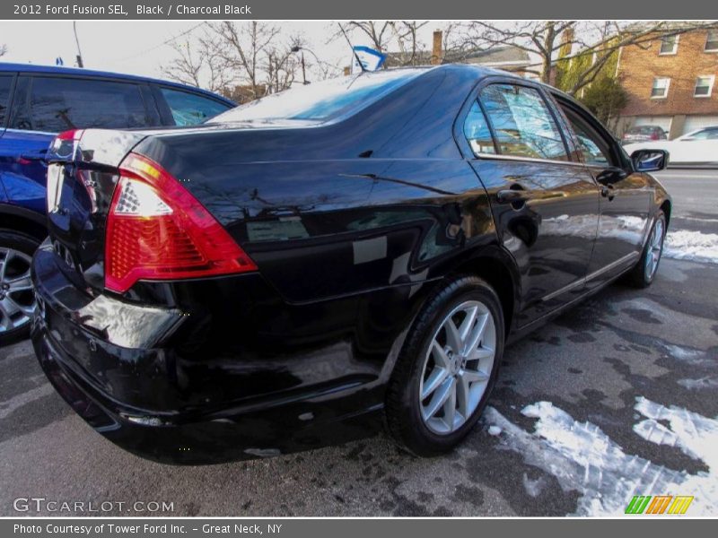 Black / Charcoal Black 2012 Ford Fusion SEL