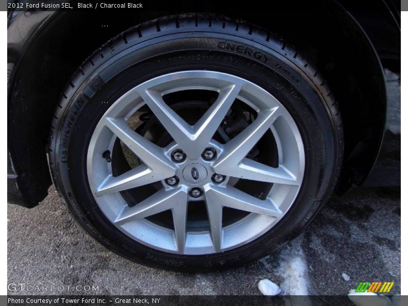 Black / Charcoal Black 2012 Ford Fusion SEL