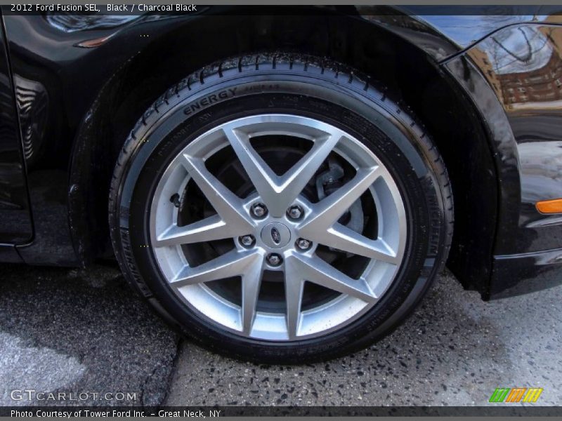 Black / Charcoal Black 2012 Ford Fusion SEL