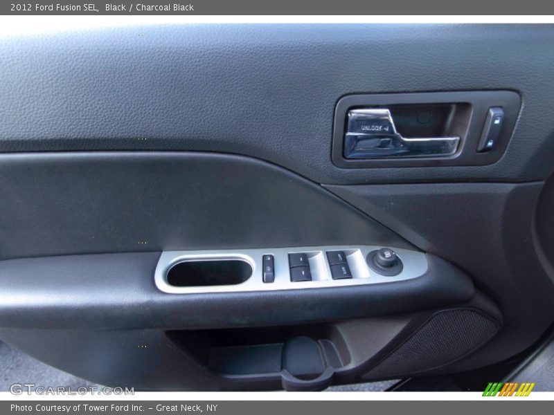 Black / Charcoal Black 2012 Ford Fusion SEL