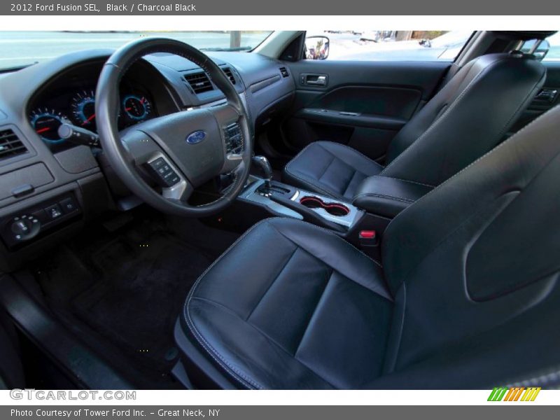 Black / Charcoal Black 2012 Ford Fusion SEL