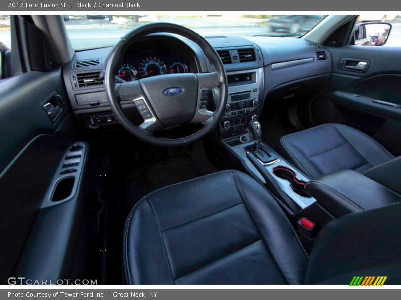 Black / Charcoal Black 2012 Ford Fusion SEL