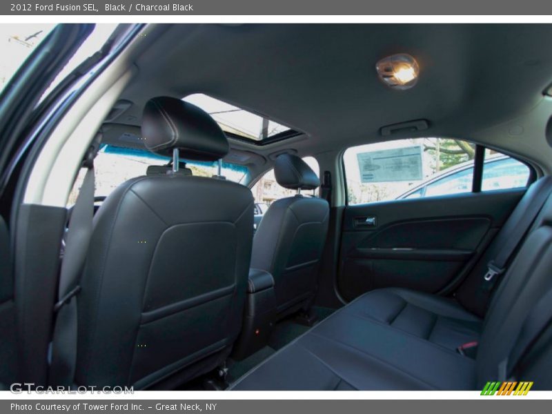 Black / Charcoal Black 2012 Ford Fusion SEL