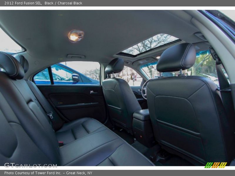 Black / Charcoal Black 2012 Ford Fusion SEL