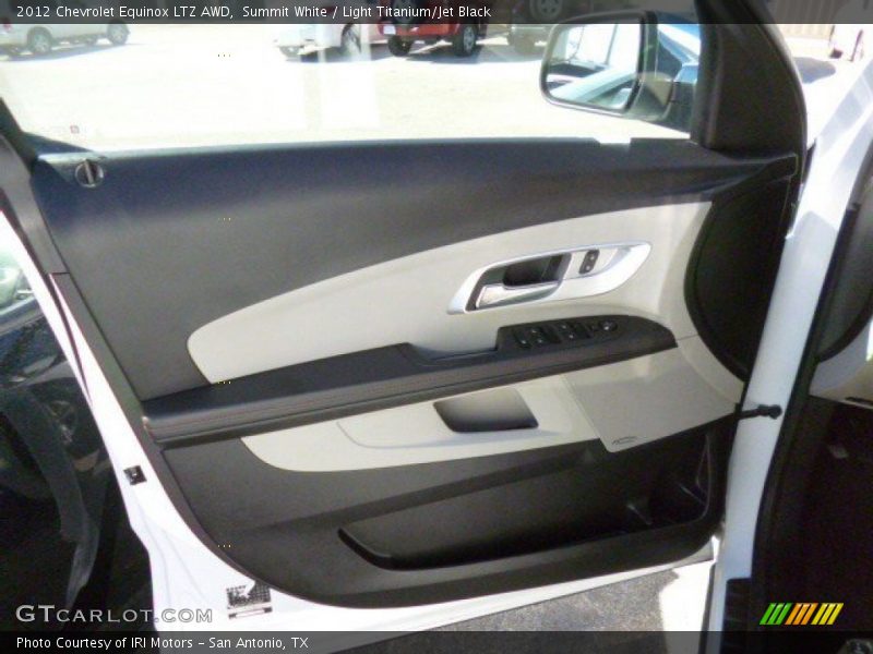 Summit White / Light Titanium/Jet Black 2012 Chevrolet Equinox LTZ AWD
