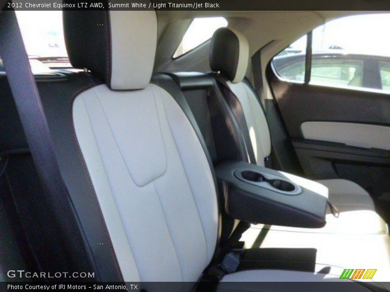 Summit White / Light Titanium/Jet Black 2012 Chevrolet Equinox LTZ AWD