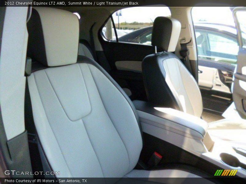 Summit White / Light Titanium/Jet Black 2012 Chevrolet Equinox LTZ AWD
