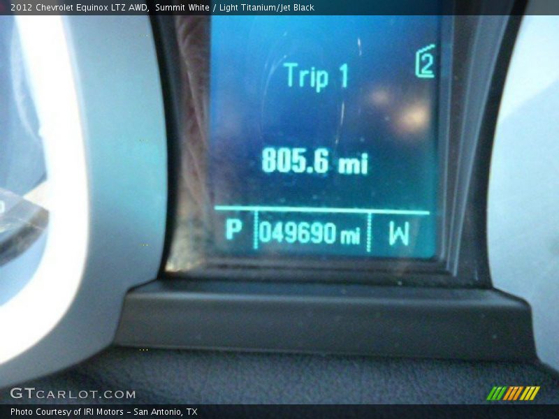 Summit White / Light Titanium/Jet Black 2012 Chevrolet Equinox LTZ AWD