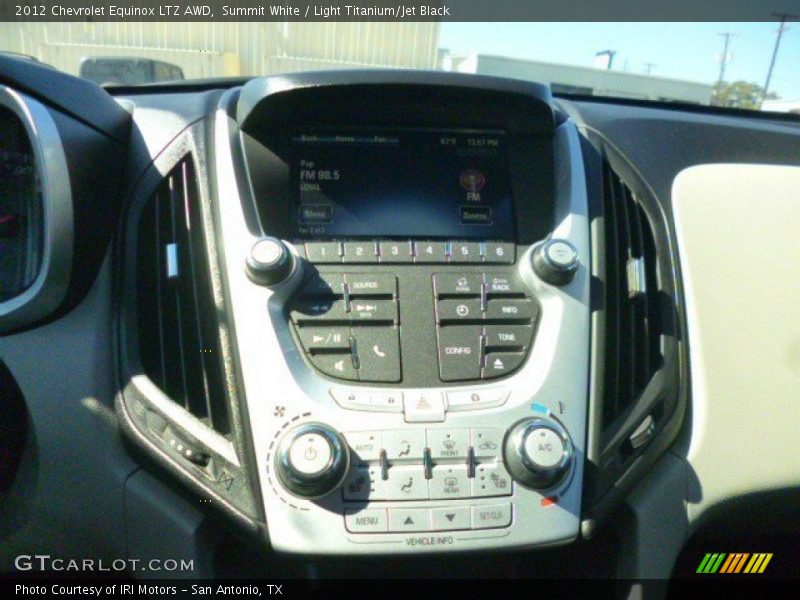 Summit White / Light Titanium/Jet Black 2012 Chevrolet Equinox LTZ AWD
