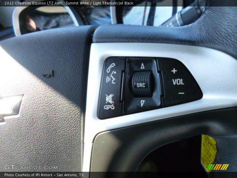 Summit White / Light Titanium/Jet Black 2012 Chevrolet Equinox LTZ AWD