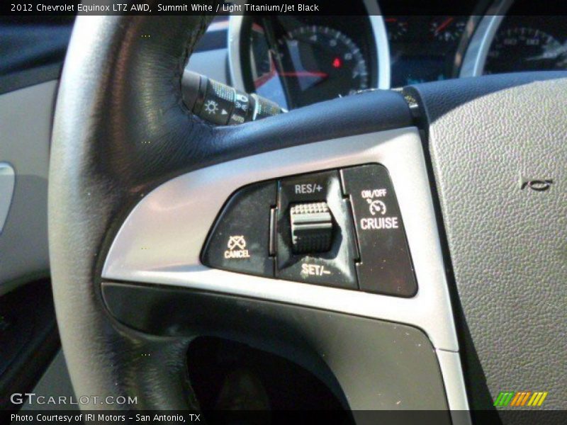 Summit White / Light Titanium/Jet Black 2012 Chevrolet Equinox LTZ AWD