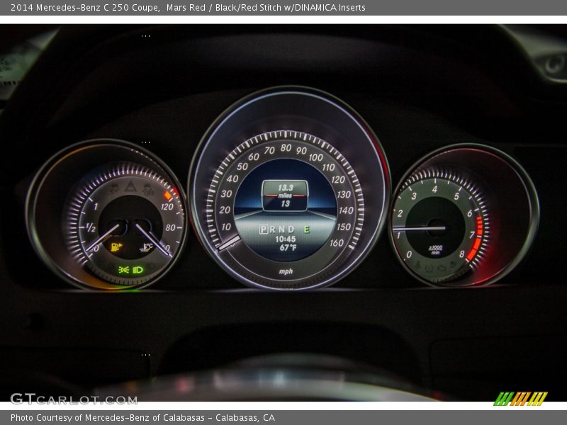  2014 C 250 Coupe 250 Coupe Gauges