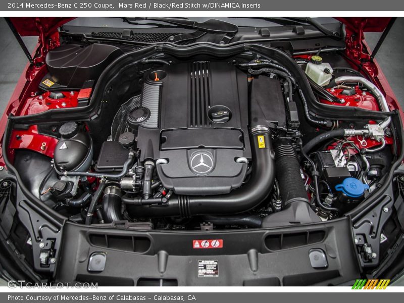  2014 C 250 Coupe Engine - 1.8 Liter DI Turbocharged DOHC 16-Valve VVT 4 Cylinder