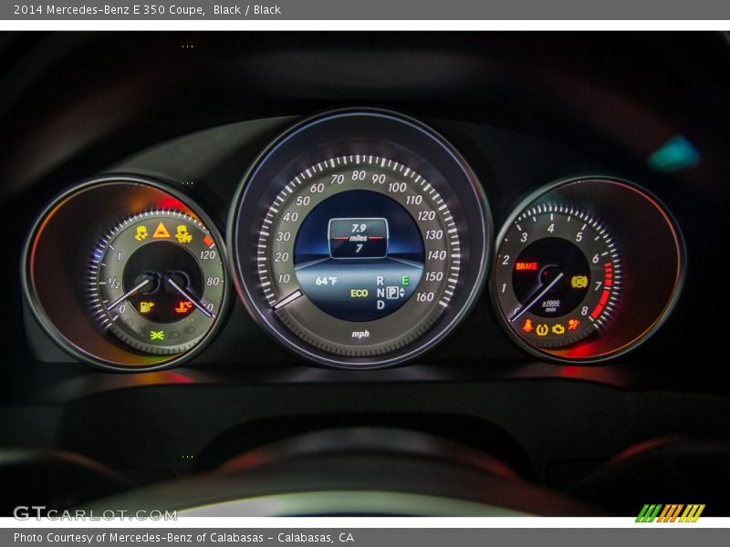 Black / Black 2014 Mercedes-Benz E 350 Coupe