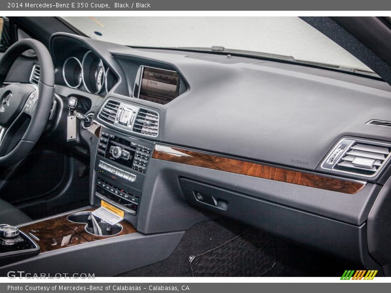 Black / Black 2014 Mercedes-Benz E 350 Coupe