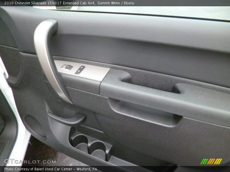 Summit White / Ebony 2010 Chevrolet Silverado 1500 LT Extended Cab 4x4
