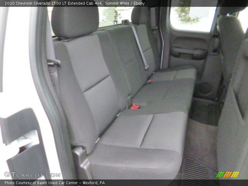 Summit White / Ebony 2010 Chevrolet Silverado 1500 LT Extended Cab 4x4