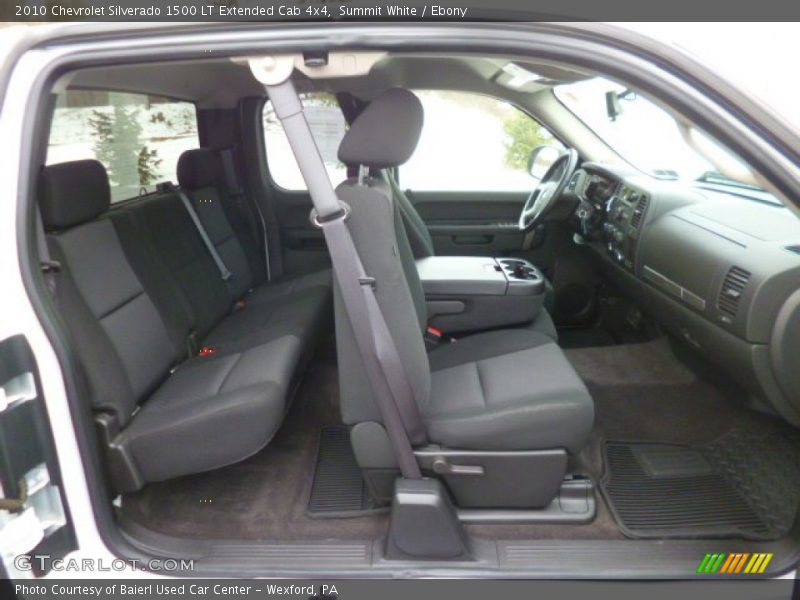 Summit White / Ebony 2010 Chevrolet Silverado 1500 LT Extended Cab 4x4