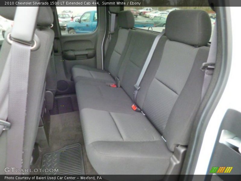 Summit White / Ebony 2010 Chevrolet Silverado 1500 LT Extended Cab 4x4