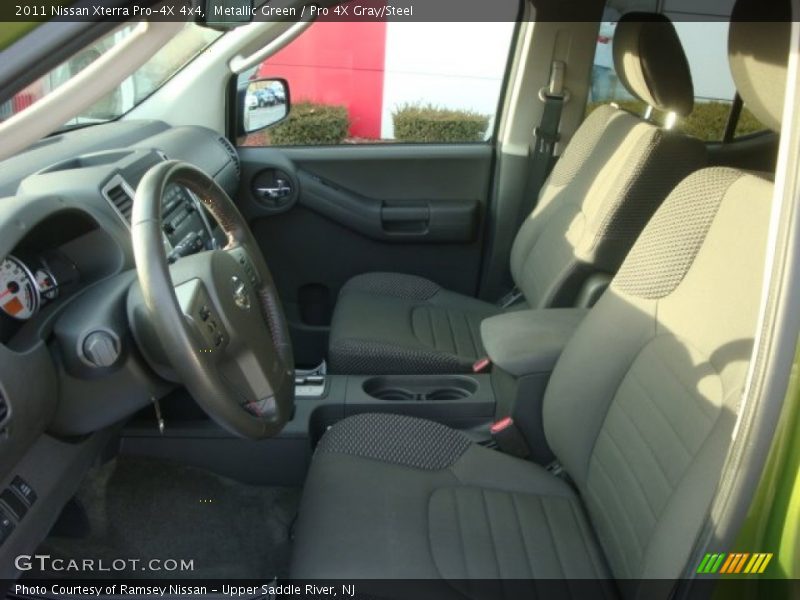Metallic Green / Pro 4X Gray/Steel 2011 Nissan Xterra Pro-4X 4x4