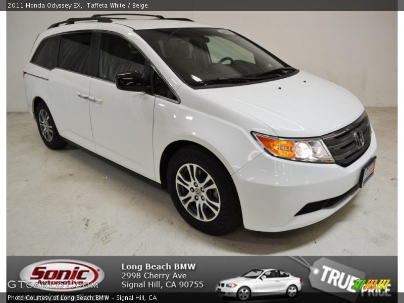 Taffeta White / Beige 2011 Honda Odyssey EX