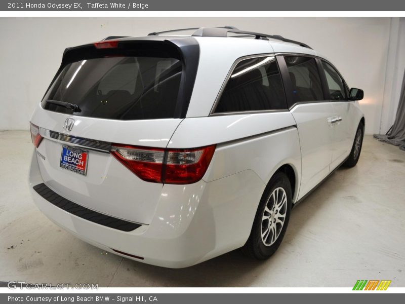 Taffeta White / Beige 2011 Honda Odyssey EX