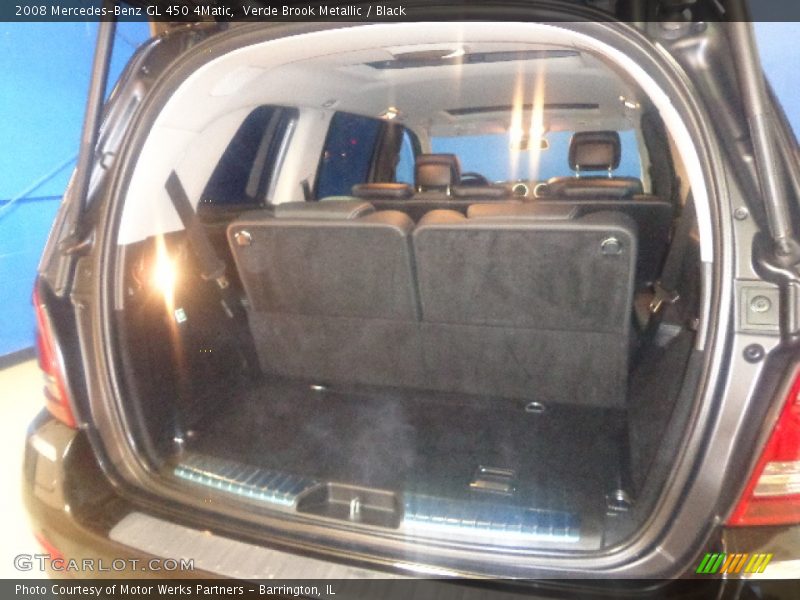 Verde Brook Metallic / Black 2008 Mercedes-Benz GL 450 4Matic