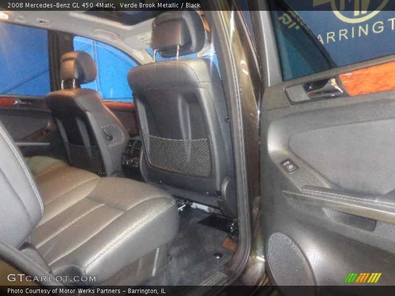 Verde Brook Metallic / Black 2008 Mercedes-Benz GL 450 4Matic