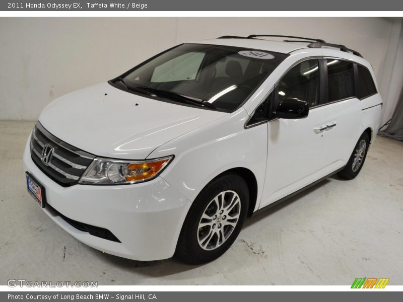 Taffeta White / Beige 2011 Honda Odyssey EX