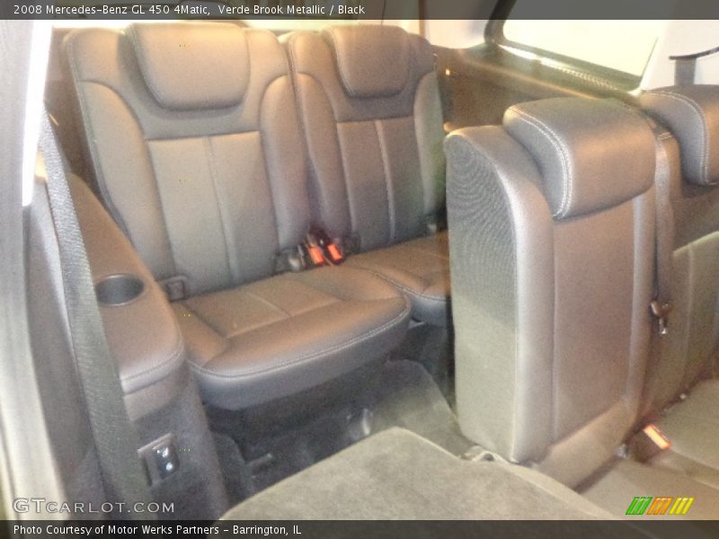 Verde Brook Metallic / Black 2008 Mercedes-Benz GL 450 4Matic