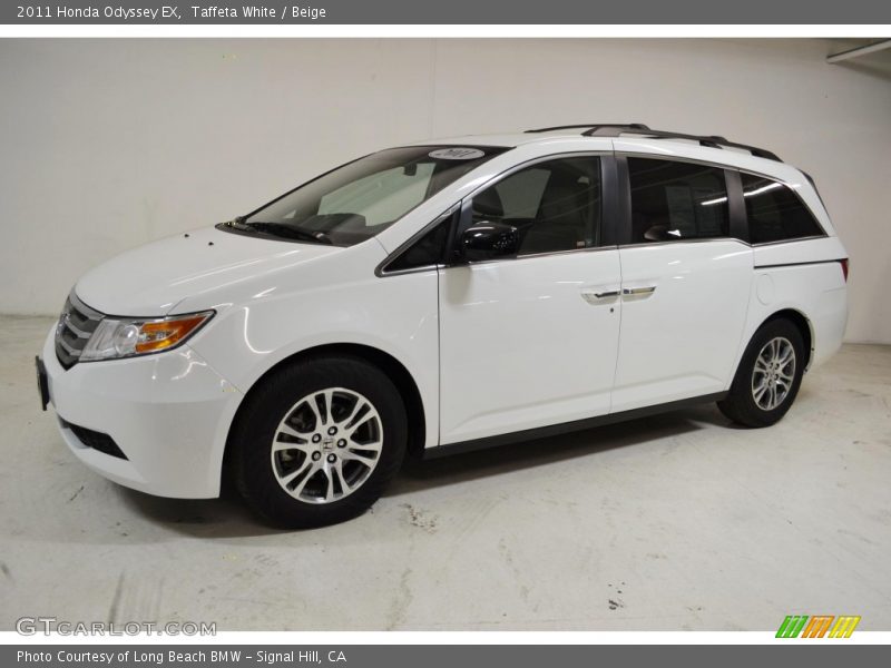 Taffeta White / Beige 2011 Honda Odyssey EX