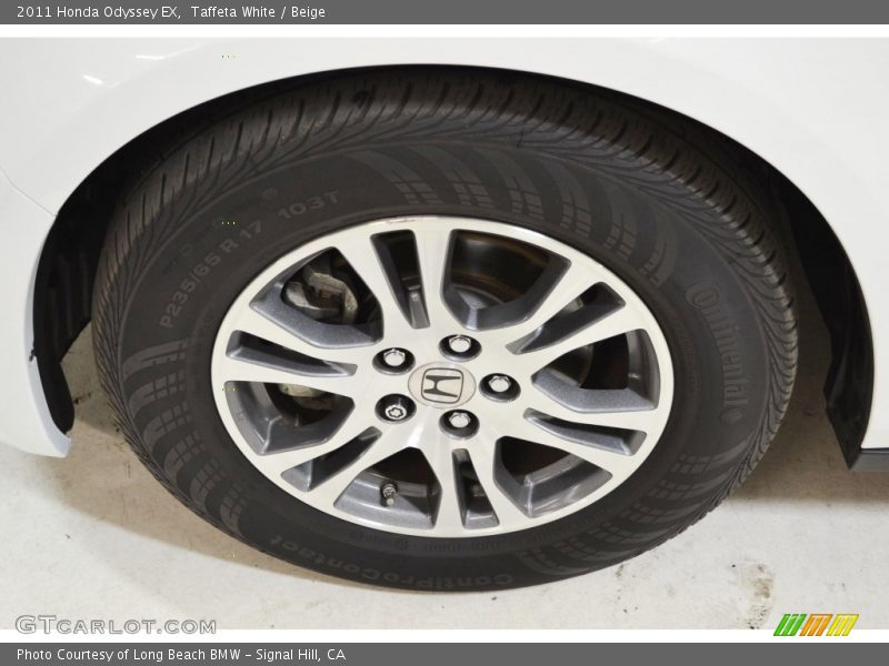 Taffeta White / Beige 2011 Honda Odyssey EX