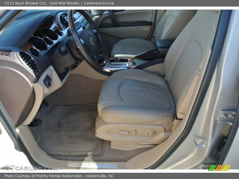 Gold Mist Metallic / Cashmere/Cocoa 2011 Buick Enclave CXL