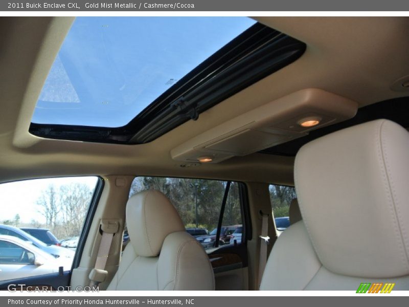 Gold Mist Metallic / Cashmere/Cocoa 2011 Buick Enclave CXL