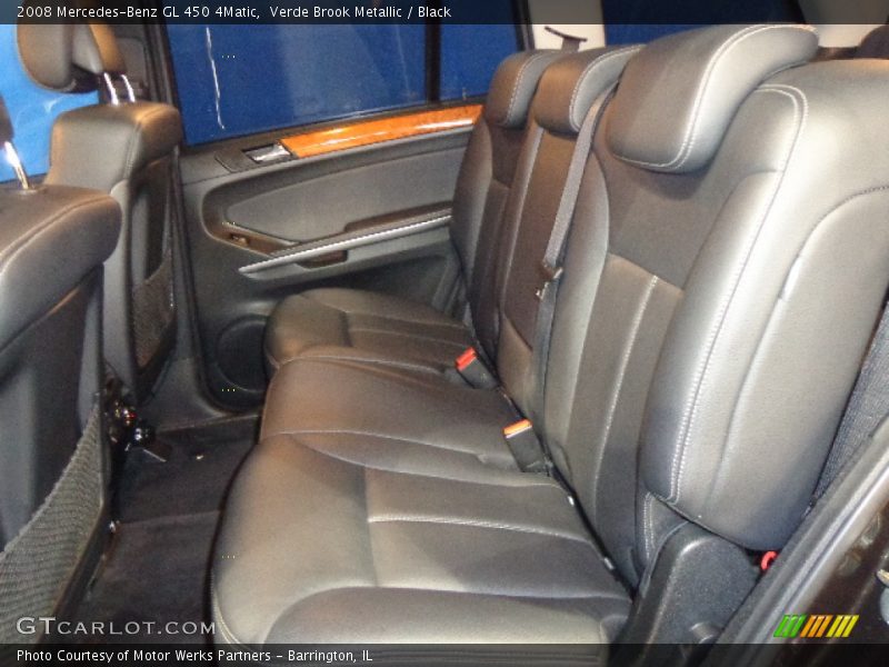Verde Brook Metallic / Black 2008 Mercedes-Benz GL 450 4Matic
