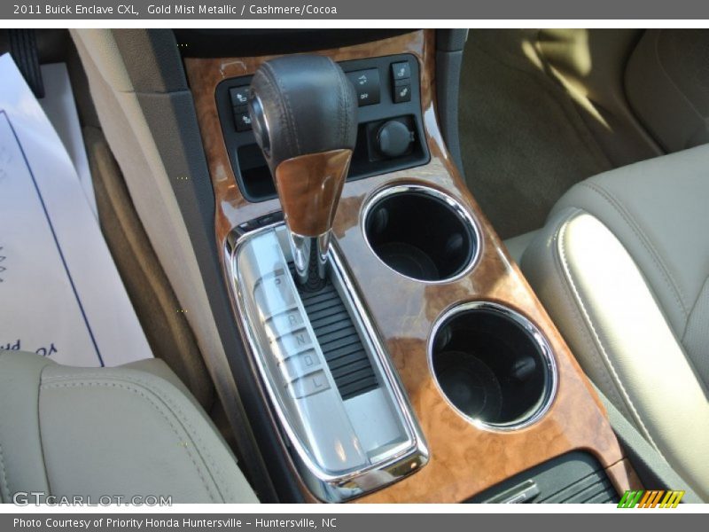 Gold Mist Metallic / Cashmere/Cocoa 2011 Buick Enclave CXL