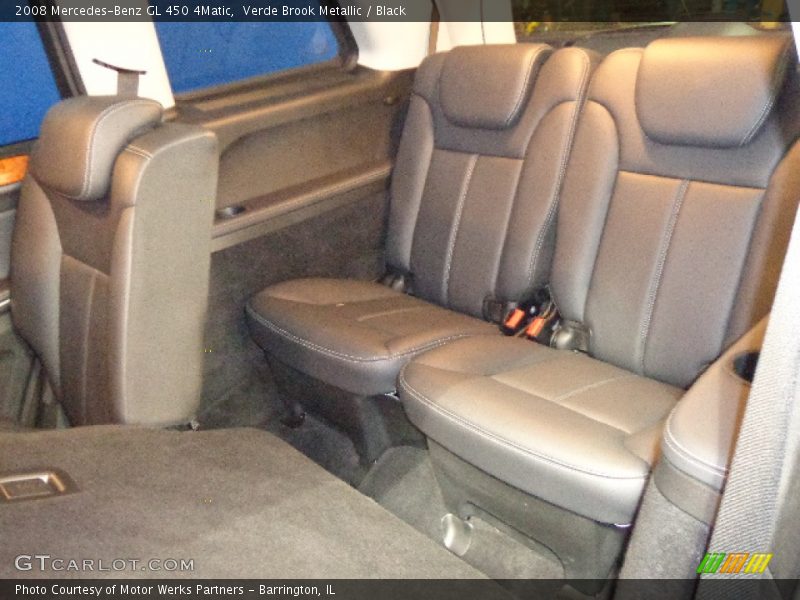 Verde Brook Metallic / Black 2008 Mercedes-Benz GL 450 4Matic